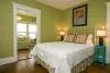 Bedroom with queen bed and Twin beds