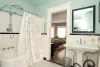 Bathroom with bath tub and shower